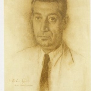 Retrato de Luis Guarner, ca. 1945