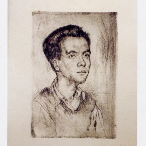 Retrato de Carlos Sentí, 1946