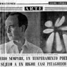 Recorte de prensa enviado a su familia. Diario Informaciones, 22 de octubre de 1963.